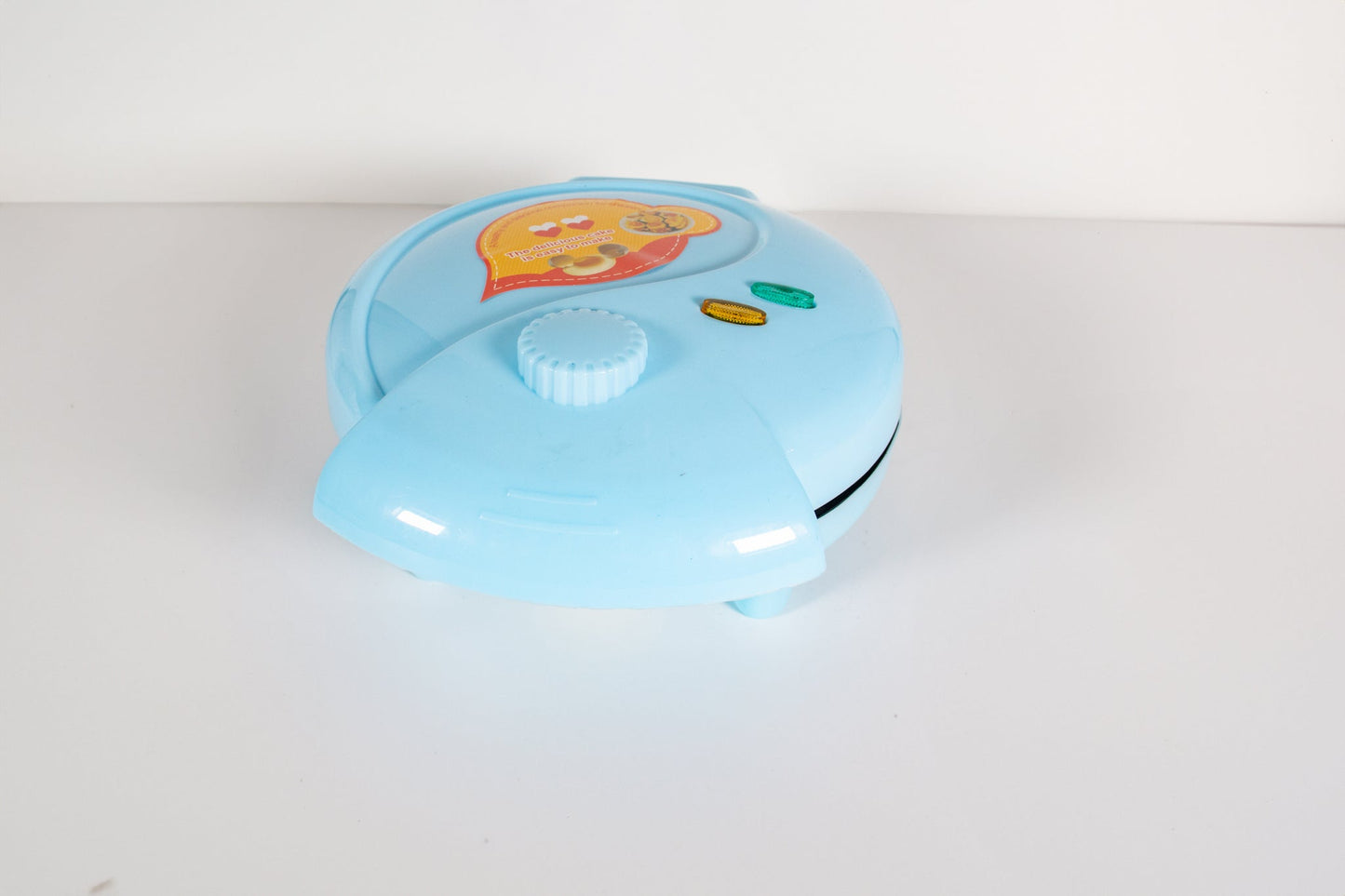 "Máquina de hotcakes con diseños de animalitos", "Waflera para panqueques divertidos", "Máquina para hacer desayunos originales".