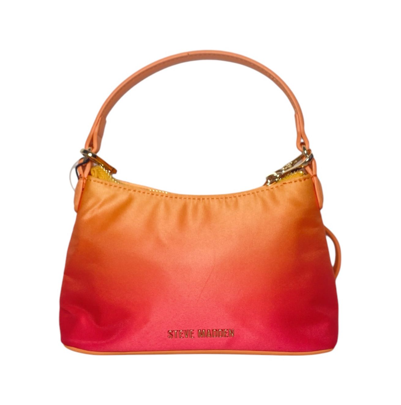 Bolsa Steve Madden naranja, vista trasera