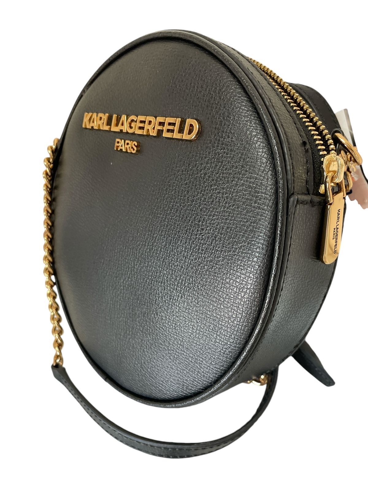 Bolso Redondo Negro Karl Lagerfeld