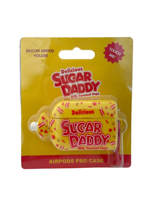 "Protector de silicona para AirPods Pro",  "Estuche protector compatible con carga inalámbrica". SUGAR DADDY